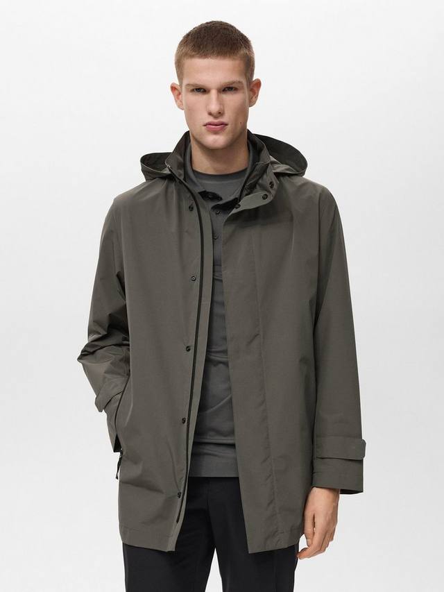 

Водонепроницаемая парка Ares Mango, Mid Green