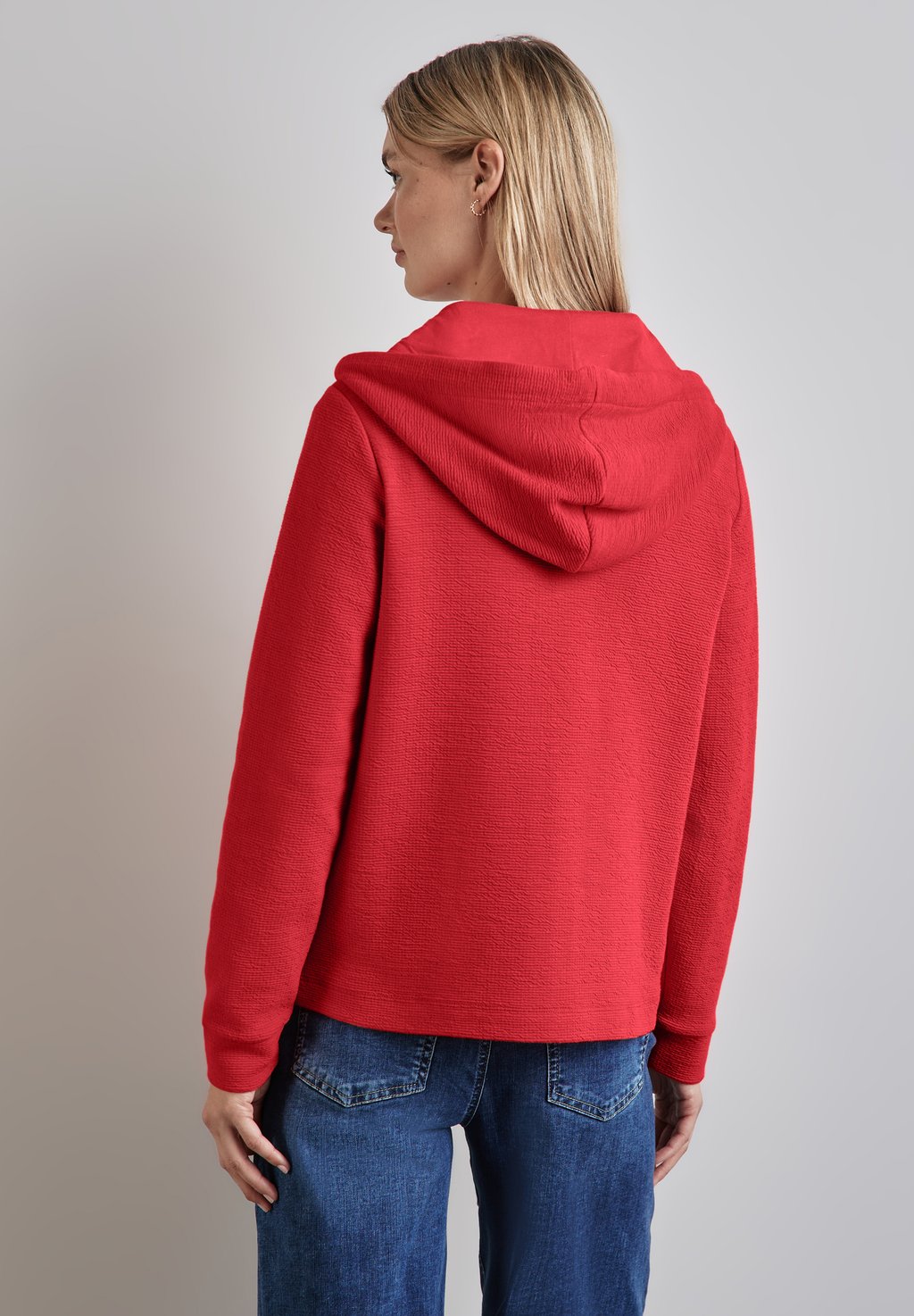 

Толстовка на молнии HOODIE Street One, красный