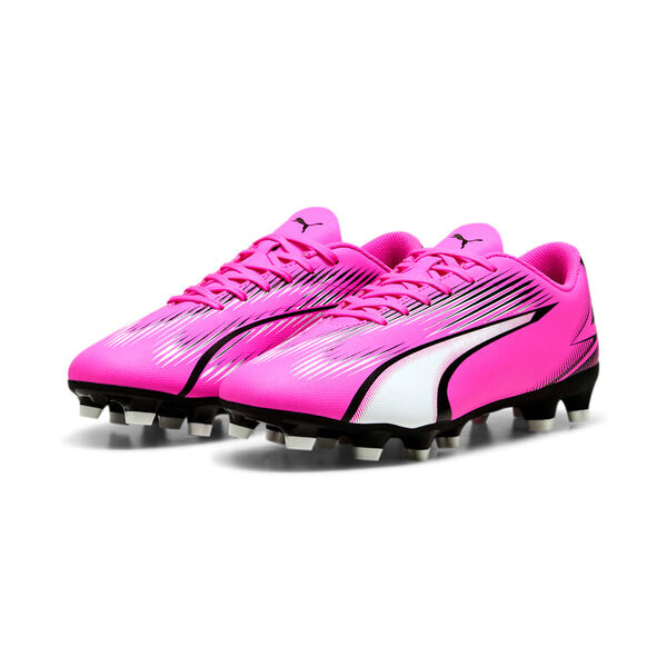 Кроссовки ultra play fg ag 'poison pink white black' Puma, розовый — фото 3