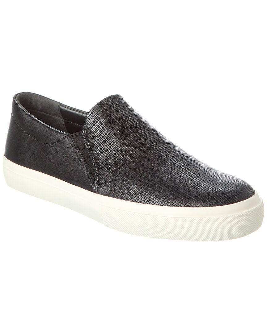 

Кожаные кроссовки Vince Farran-B Slip-On, черный