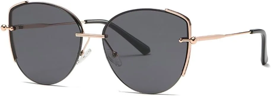 

металлические нейлоновые солнцезащитные очки, модные уличные солнцезащитные очки, универсальные солнцезащитные очки для вождения автомобиля JWMSXYQR, Black