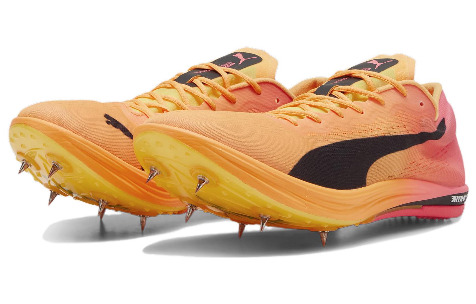 EvoSpeed Nitro Elite 2 'Sun Stream Sunset Glow' PUMA, Оранжево-черная футболка — фото 3