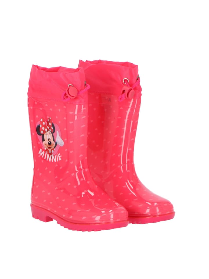 Резиновые сапоги Disney Minnie Mouse, розовый