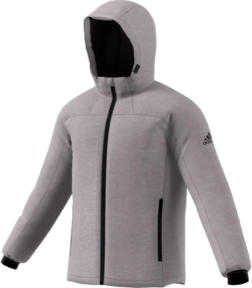 Куртка гибридная adidas, цвет Medium Grey Heather/Black