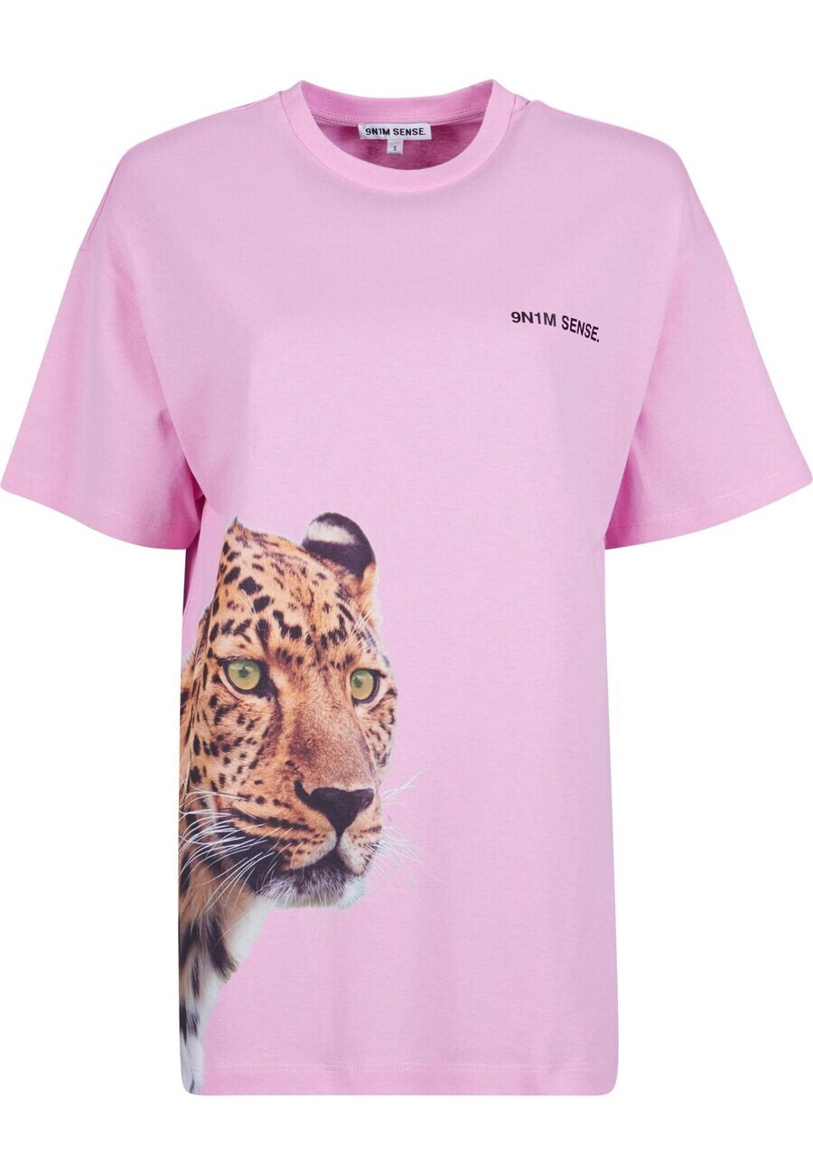 

Футболка 9N1M SENSE Shirt W-Cheetah, цвет eosin