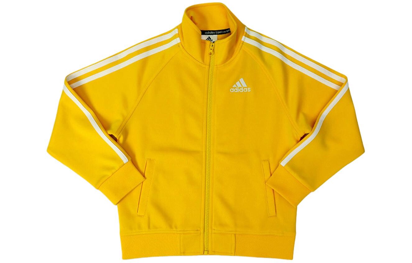 

Детская куртка Adidas, желтый/белый