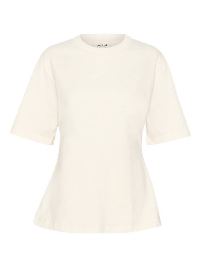 

Футболка coreen с расклешенным подолом Soaked In Luxury, цвет Whisper White