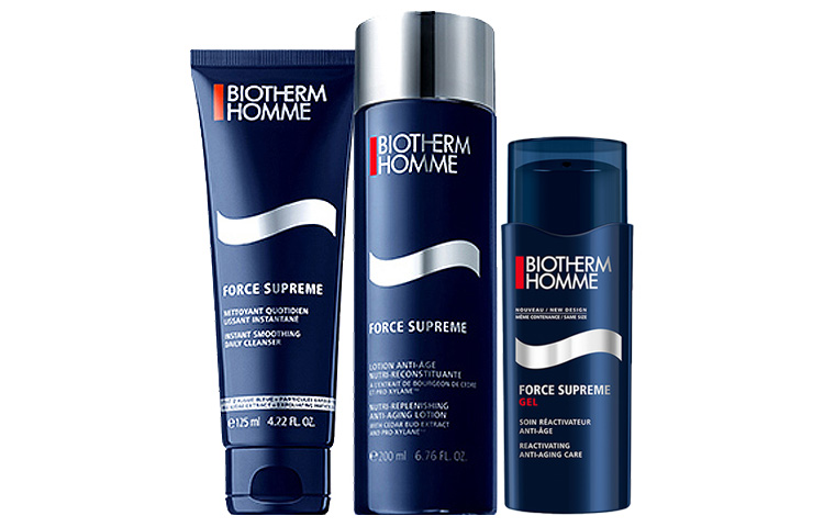 Набор для ухода за кожей Biotherm Homme: очищающее средство, лосьон и гель для лица, 125 мл +200 мл + 100 мл — фото 3