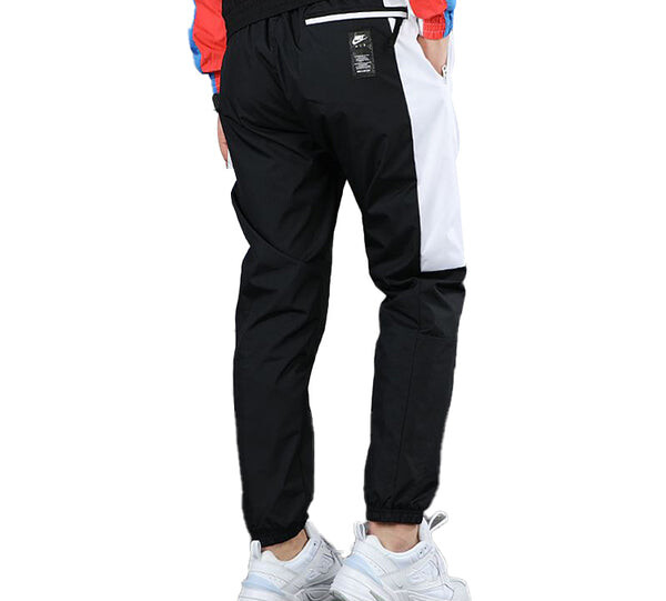 Брюки air color clashtatting long pants men black Nike, черный — фото 3