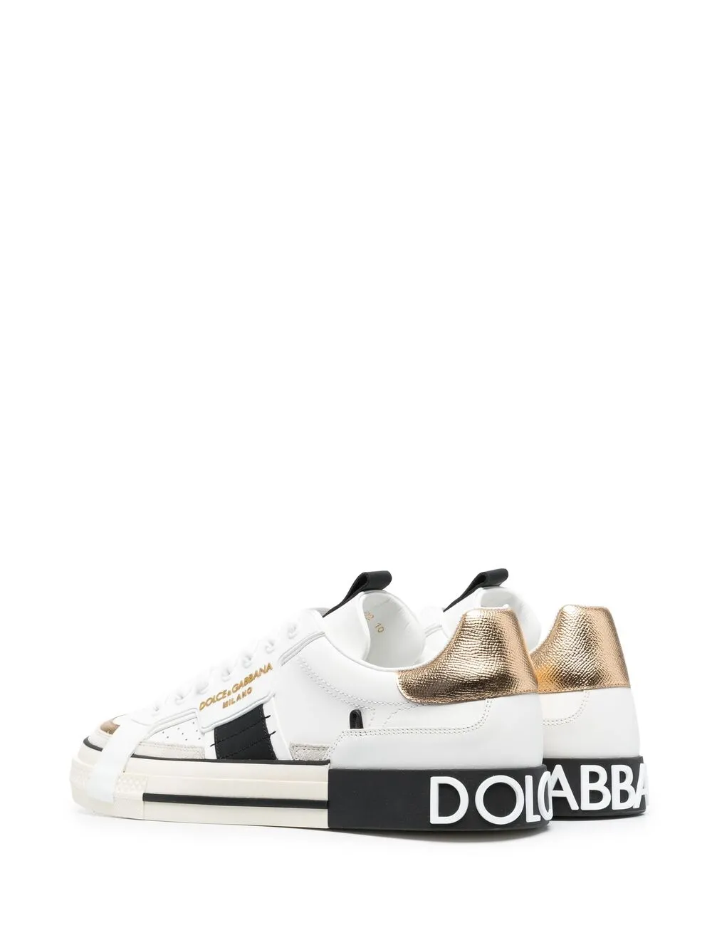 Кеды Custom 2.Zero DOLCE & GABBANA, белый — фото 3