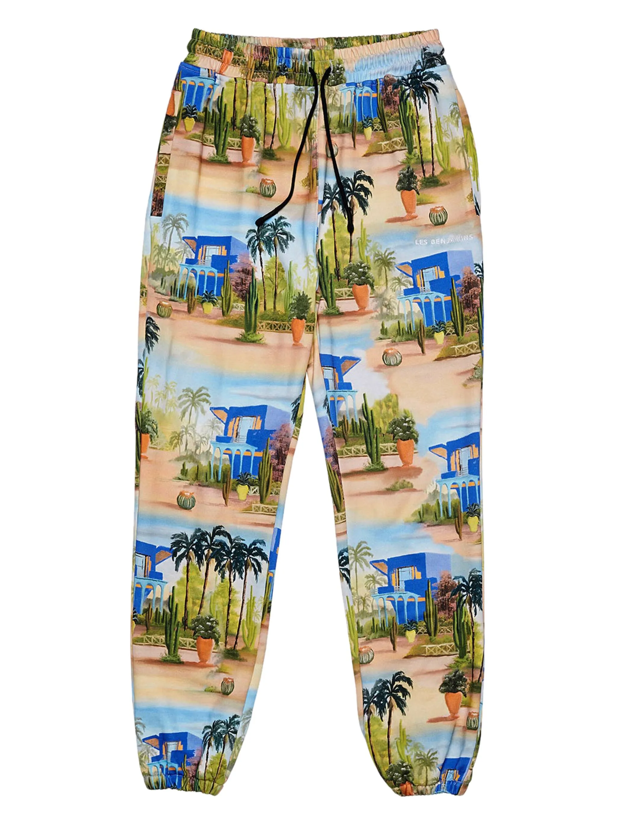 

Спортивные брюки с графическим принтом Les Benjamins, зеленый