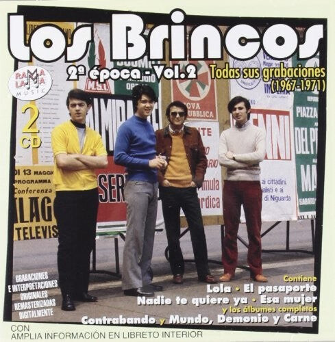 

CD диск Los Brincos: 2 Epoca Vol 2 1967-1971 Todas Sus Grabaciones