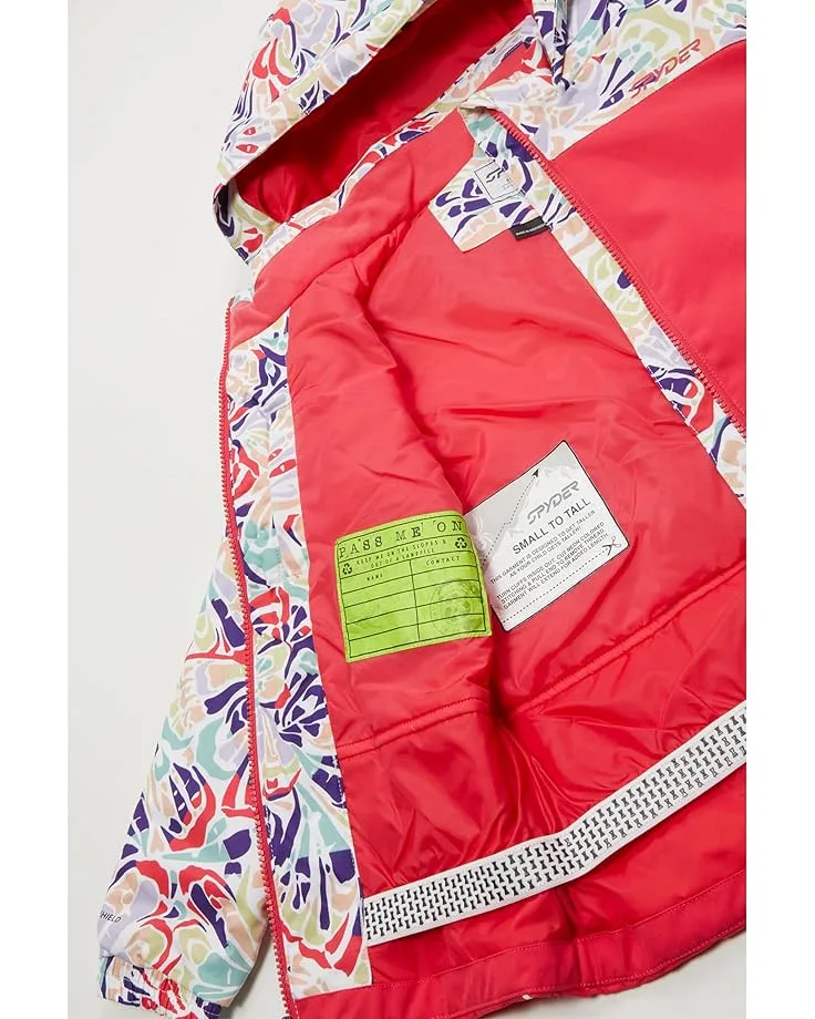Куртка Spyder Kids Conquer Jacket (Toddler/Little Kid), Butterfly Multi — фото 2