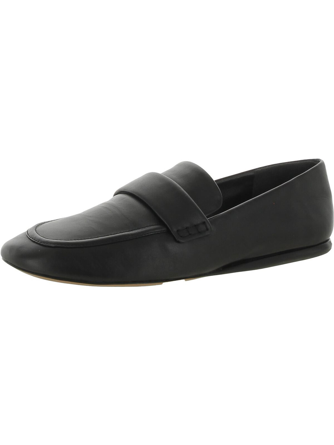 

Женские кожаные лоферы без шнуровки Davis Vince, цвет Black Leather