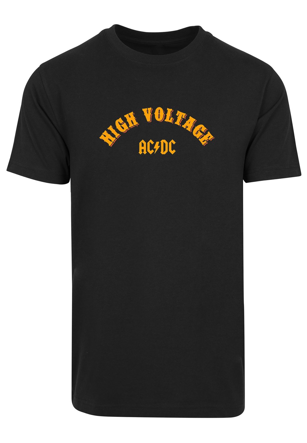 

Футболка с принтом ACDC HIGH VOLTAGE COLLEGIATE - PREMIUM ROCK METAL MUSIK BAND FAN F4NT4STIC, черный