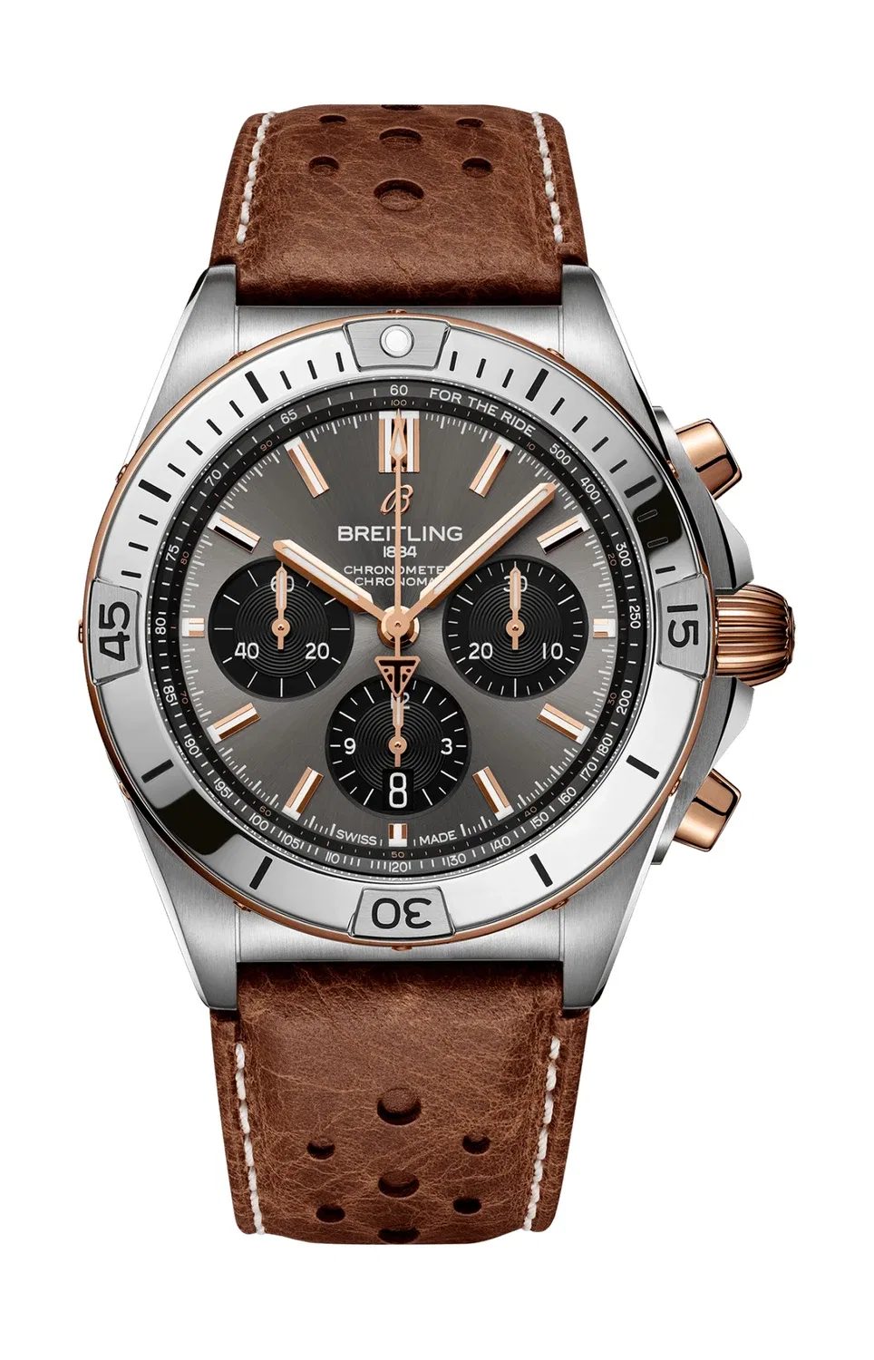 CHRONOMAT B01 42 TRIUMPH - TB0134101M1X1 BREITLING, синий