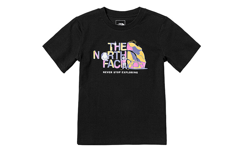 

THE NORTH FACE Детская футболка, цвет Black