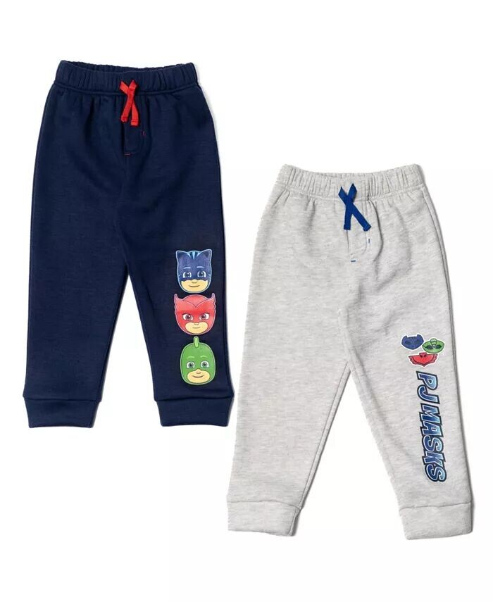 

Комплект из 2 спортивных штанов для малышей Gekko Owlette Catboy для мальчиков Pj Masks, мультиколор