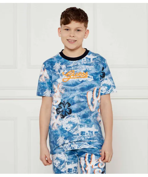 

Футболка Oversize fit Guess, синий