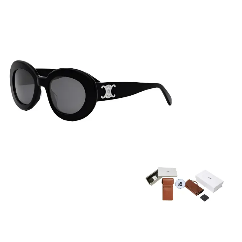 

CELINE Солнцезащитные очки овальной формы Eyewear Oval Frame, Black