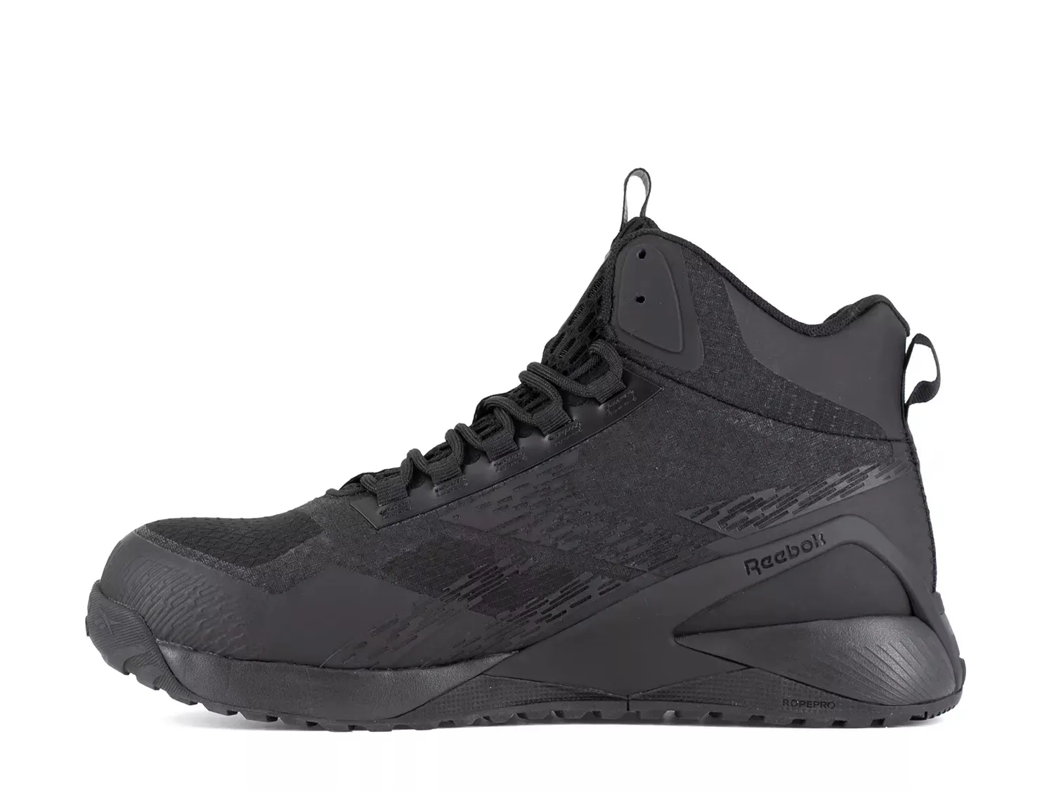 Кроссовки рабочие с композитным носком Nano X1 Adventure - мужские Reebok Work, Black — фото 3