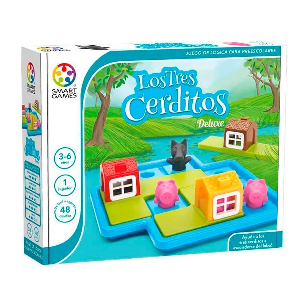 

Настольная игра «Лудило: Три поросенка» (испанский вариант) Lúdilo, мультиколор
