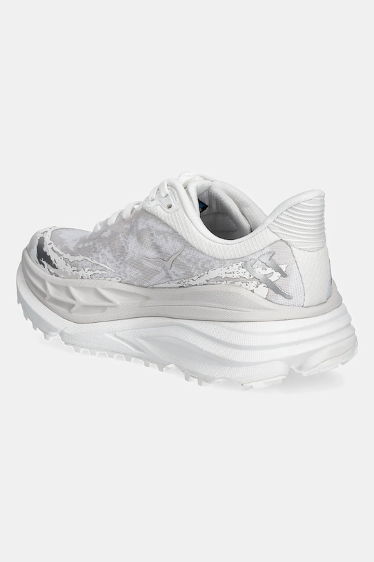 Женские кроссовки Hoka Stinson 5 на толстой подошве, белый — фото 3