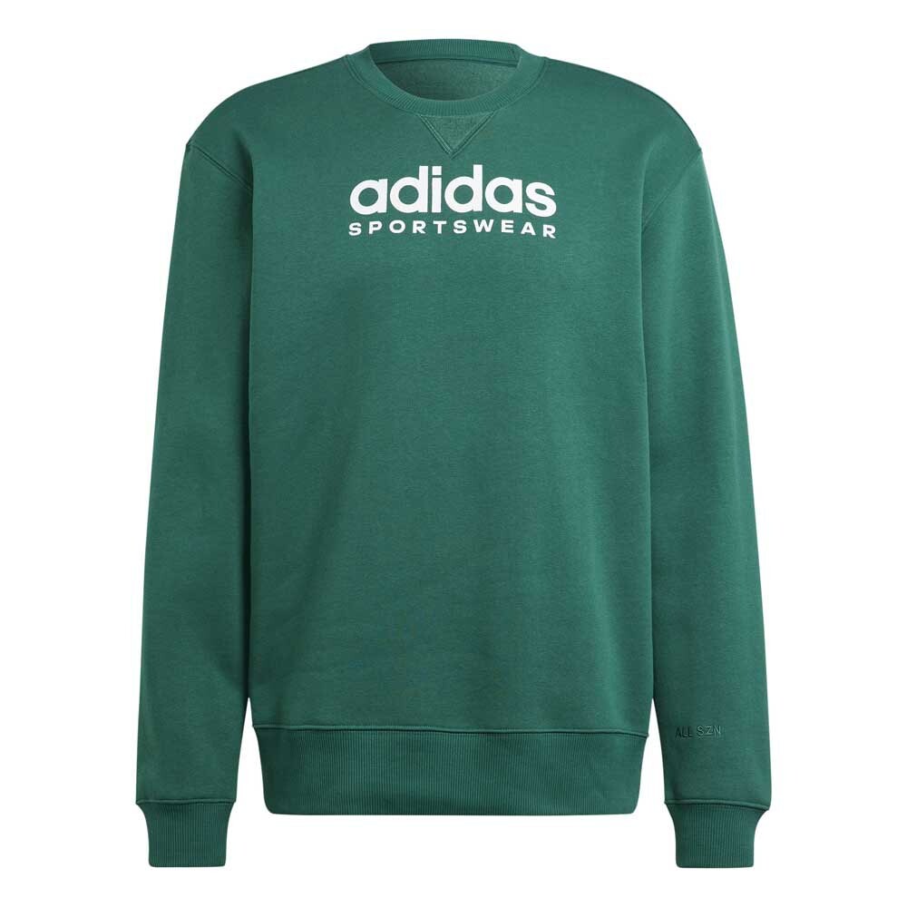 Толстовка adidas Sportswear All Szn Fleece Graphic, зеленый — фото 3