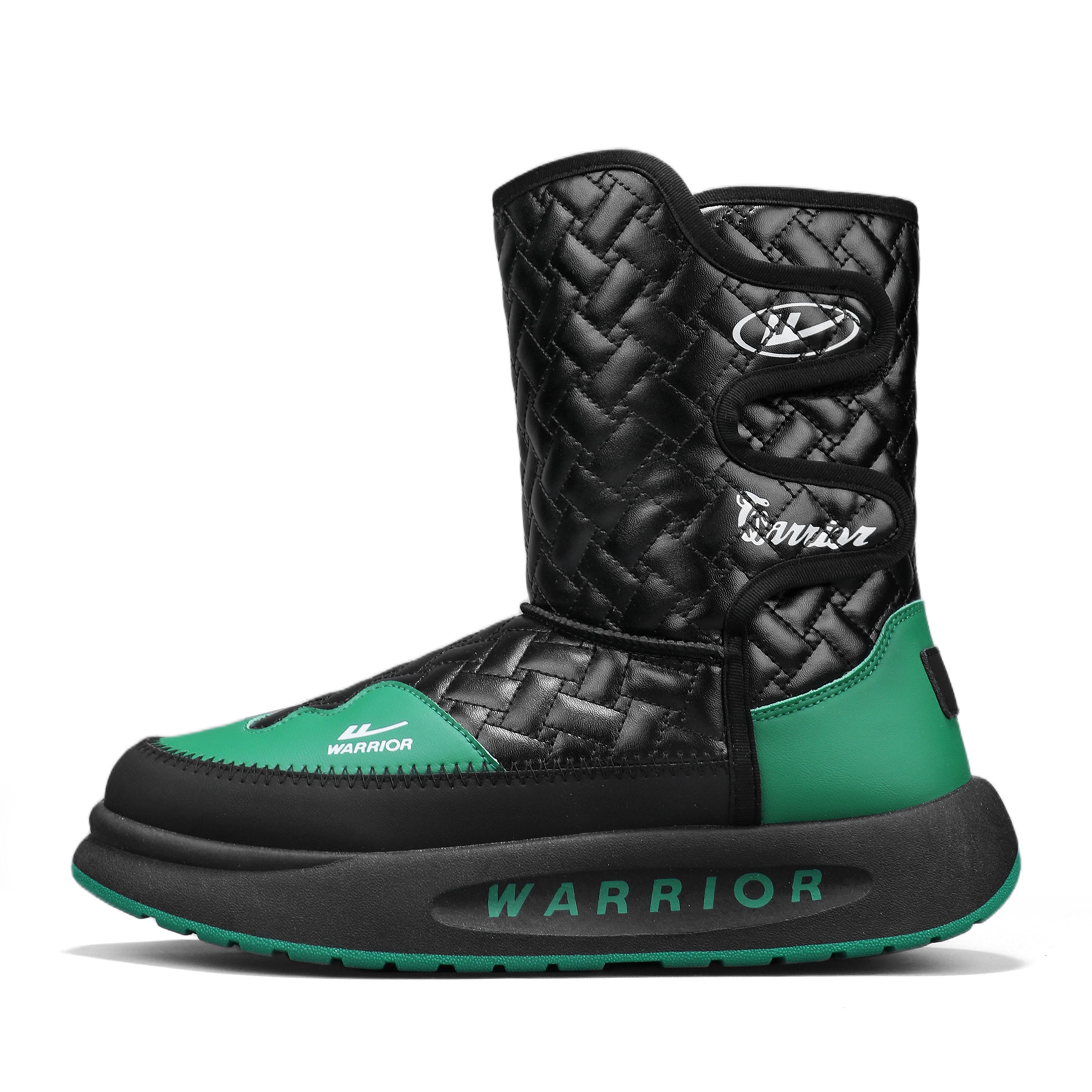 

WARRIOR Зимние ботинки мужские Black Orange, Brown, Black Green