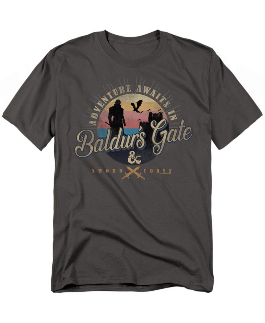 

Мужская футболка Приключения ждут в Dungeons And Dragons D&D, Charcoal, Черный, Мужская футболка Приключения ждут в Dungeons And Dragons D&D, Charcoal