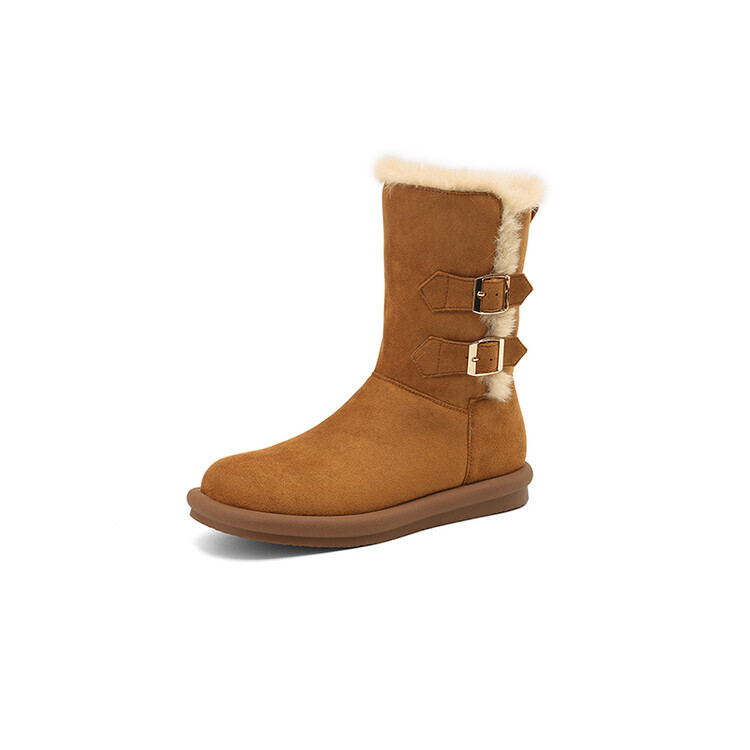 

Зимние ботинки женские Yeezyy Reezy, коричневый