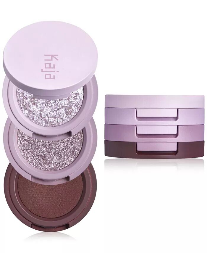 

Трио теней для век Bento Bouncy Eyeshadow Kaja, цвет Taro Bubble Tea