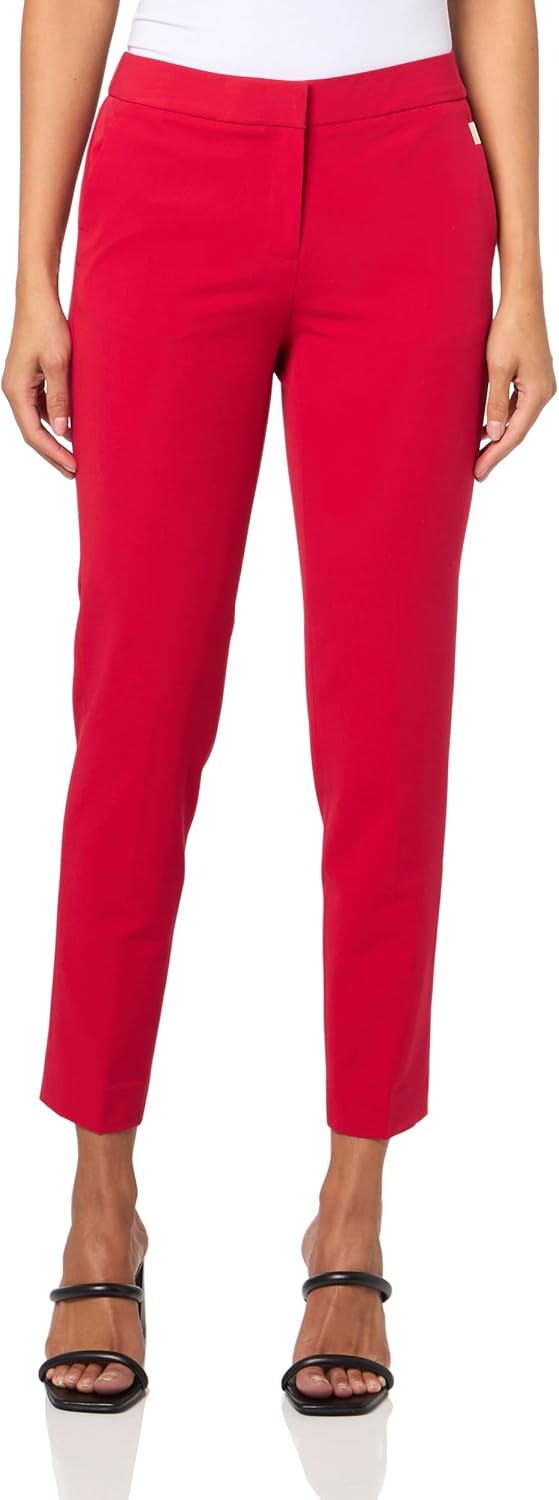 

Женские брюки Tommy Hilfiger Sloane с эластичной талией и щиколоткой, Scarlet