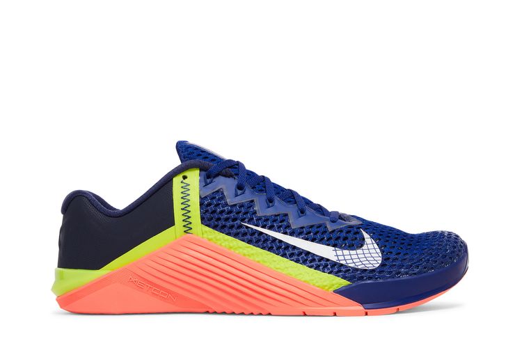 

Кроссовки Metcon 6 'Deep Royal Blue Bright Mango', синий