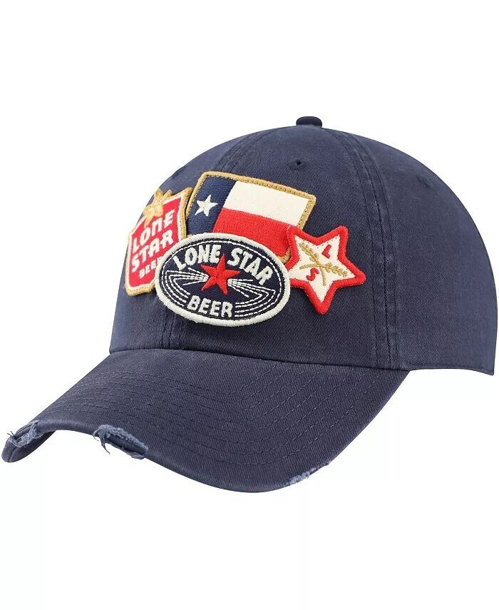

Мужская синяя регулируемая шляпа Pabst Blue Ribbon Iconic American Needle, синий