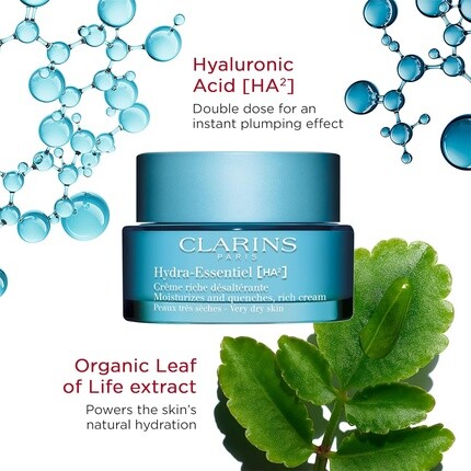 Крем для лица Clarins — Hydra-Essentiel Rich Cream интенсивно увлажняющий — фото 3