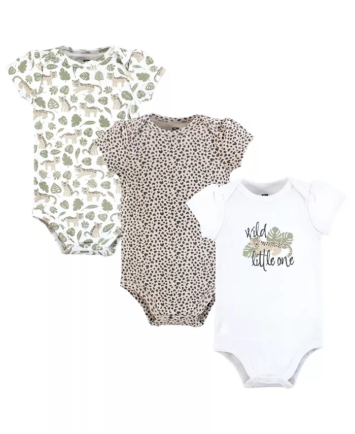 

Комплект из 3 боди Hudson Cotton для мальчиков Hudson Baby, зеленый