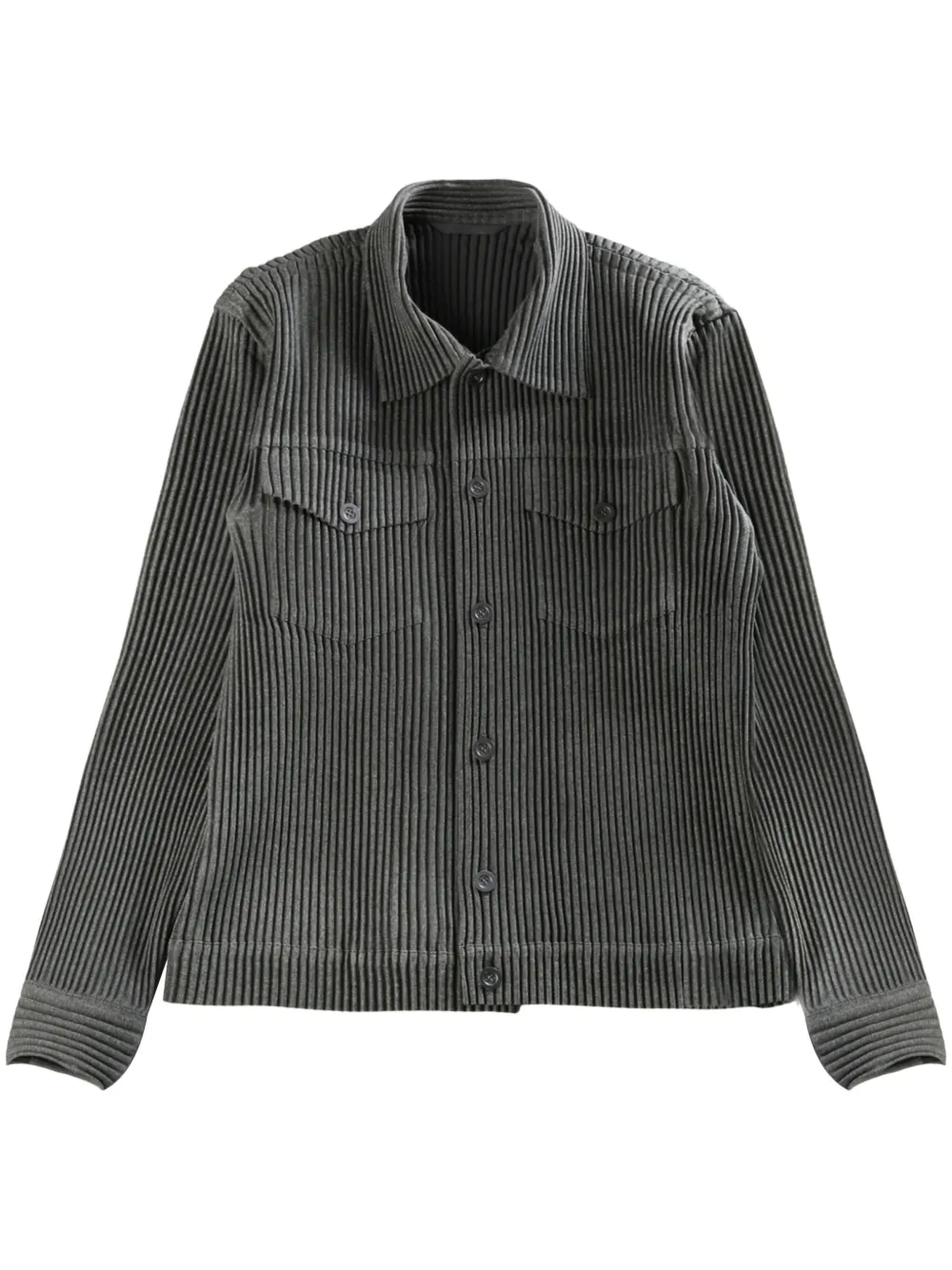 

Куртка-рубашка Wool Like Light Homme Plissé Issey Miyake, серый
