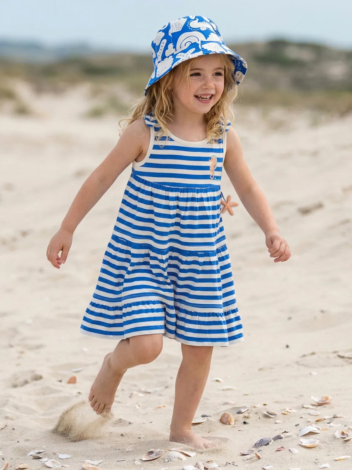 Платье 'Kleid Sea You' Sigikid, Blue — фото 2