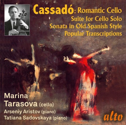 

CD диск Marina Tarasova / Arseny Aristov: Gaspar Cassado: Romantic Cello Music & Transcriptions