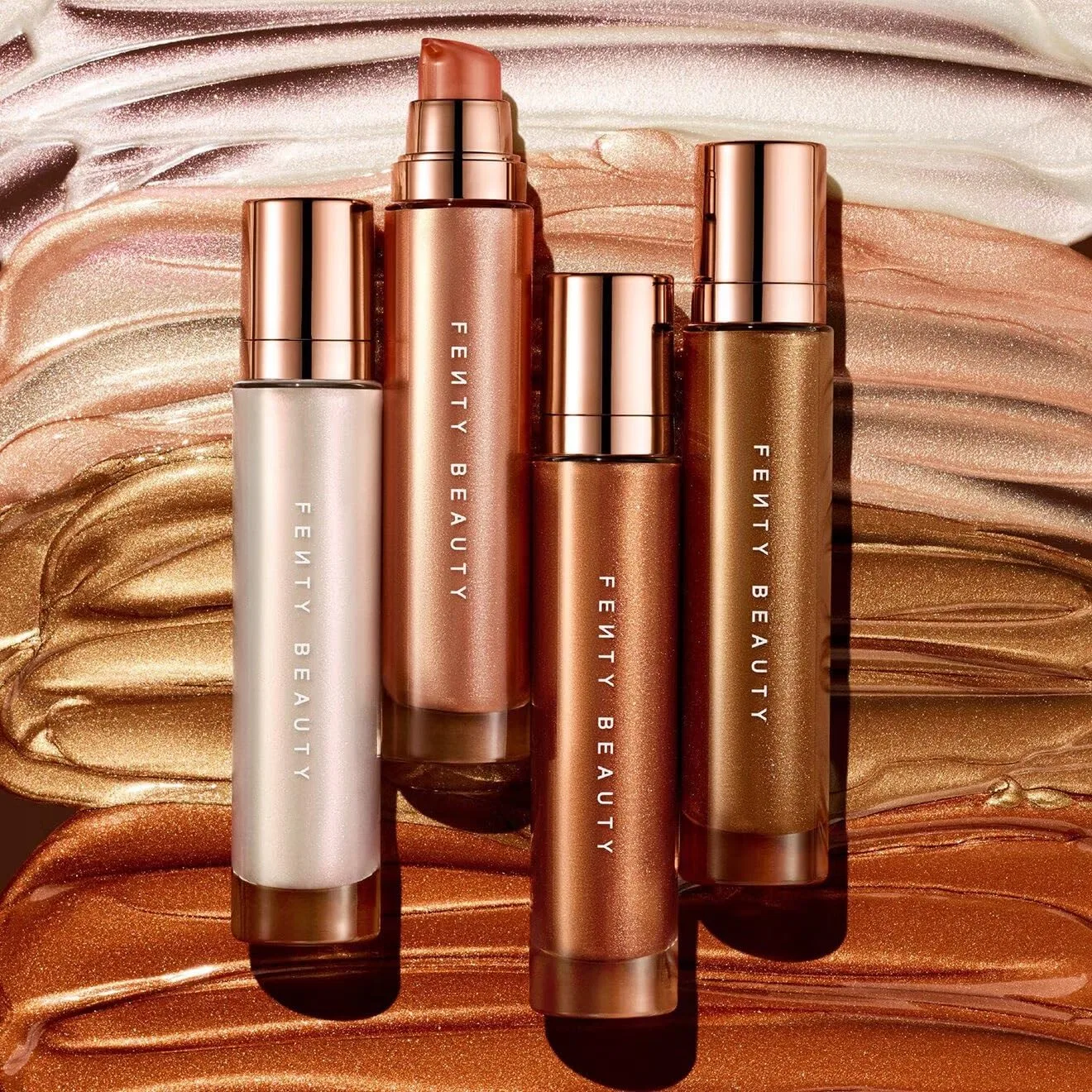 Жидкий хайлайтер для тела «Body Lava How Many Carats?!» 90 мл от FENTY BEAUTY Fenty Beauty — фото 4