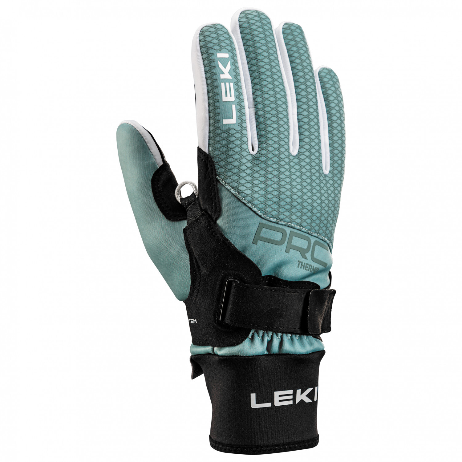 

Перчатки Leki Women's PRC ThermoPlus Shark, цвет Black/Ice Green, Серый, Перчатки Leki Women's PRC ThermoPlus Shark, цвет Black/Ice Green
