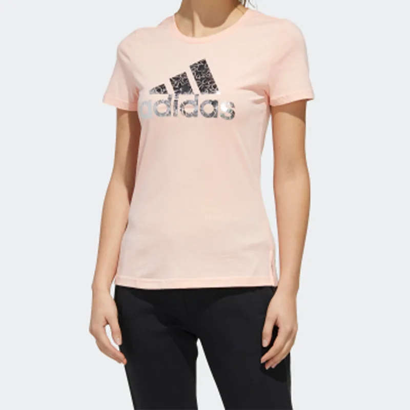 Adidas Футболка женская Hazy Coral Powder — фото 4