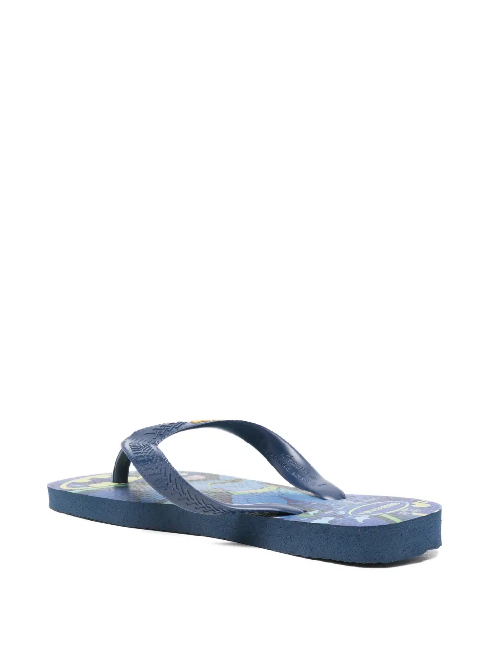 Шлепанцы с логотипом Warner X top Havaianas Kids, синий — фото 2