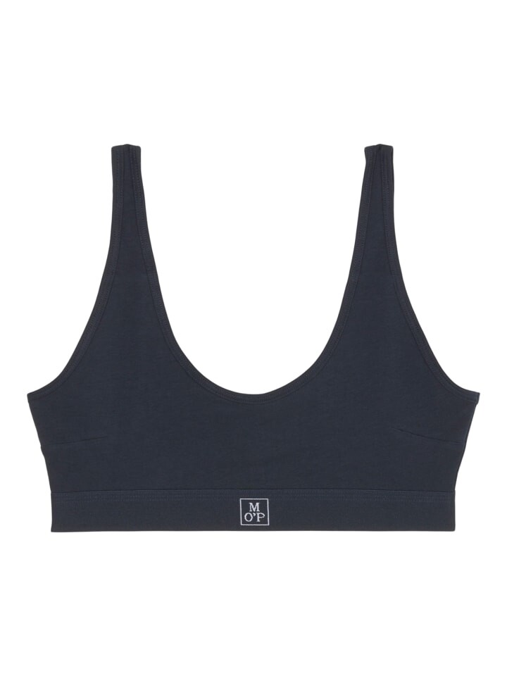 

Бюстгальтер без косточек Marc O'Polo Bralette Essentials, темно-синий