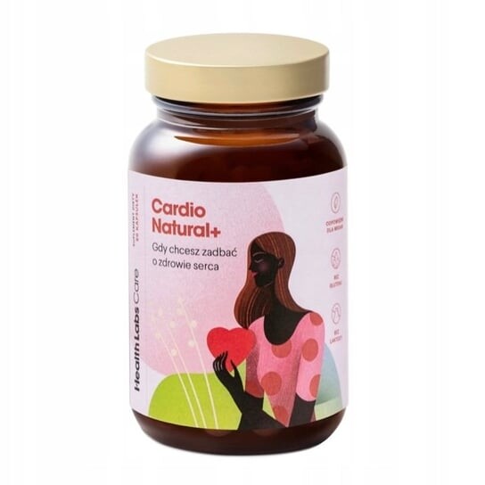 

HealthLabs, Cardio Natural+, БАД для здорового сердца, 60 капсул.