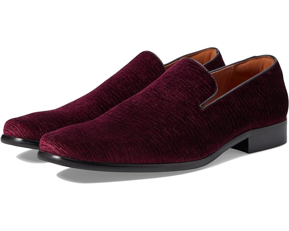 

Лоферы Florsheim Postino Plain Toe Velvet Slip-On, бордовый