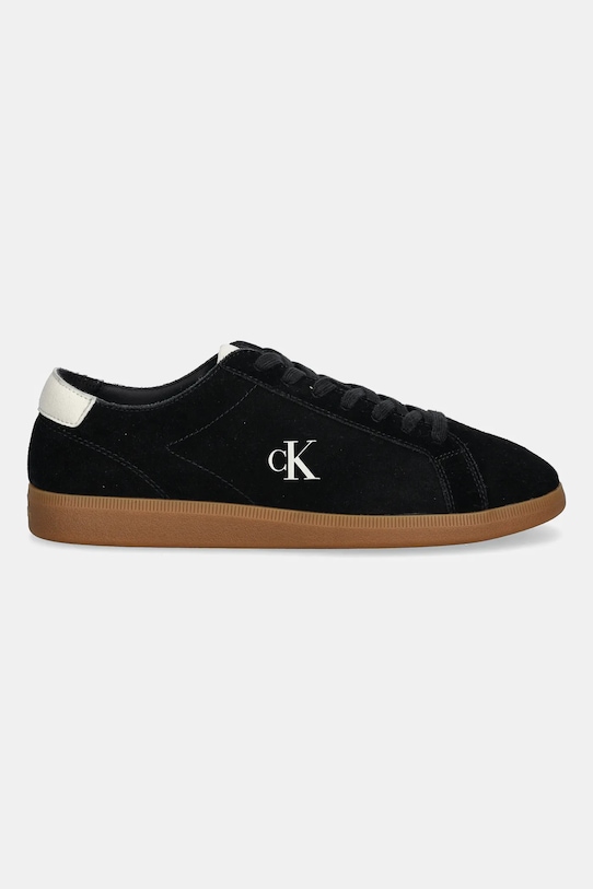 Замшевые кроссовки LOW PROFILE CUPSOLE SU Calvin Klein Jeans, черный — фото 2