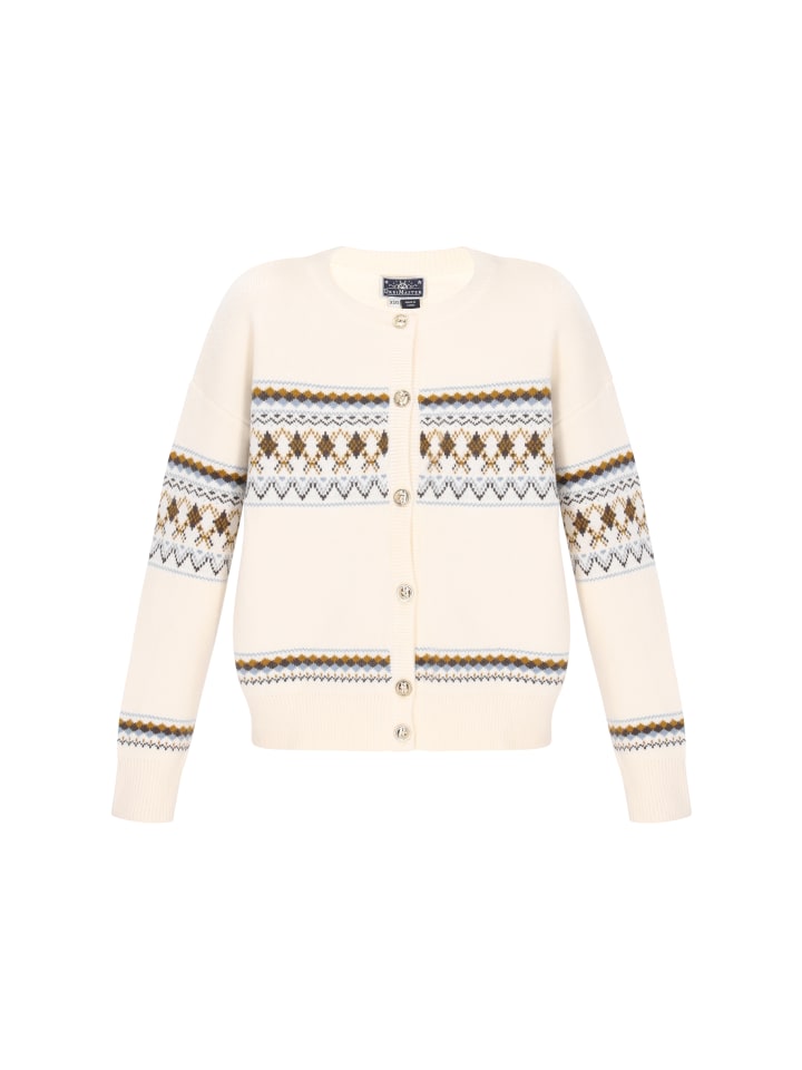 

DreiMaster Женский кардиган кремового цвета