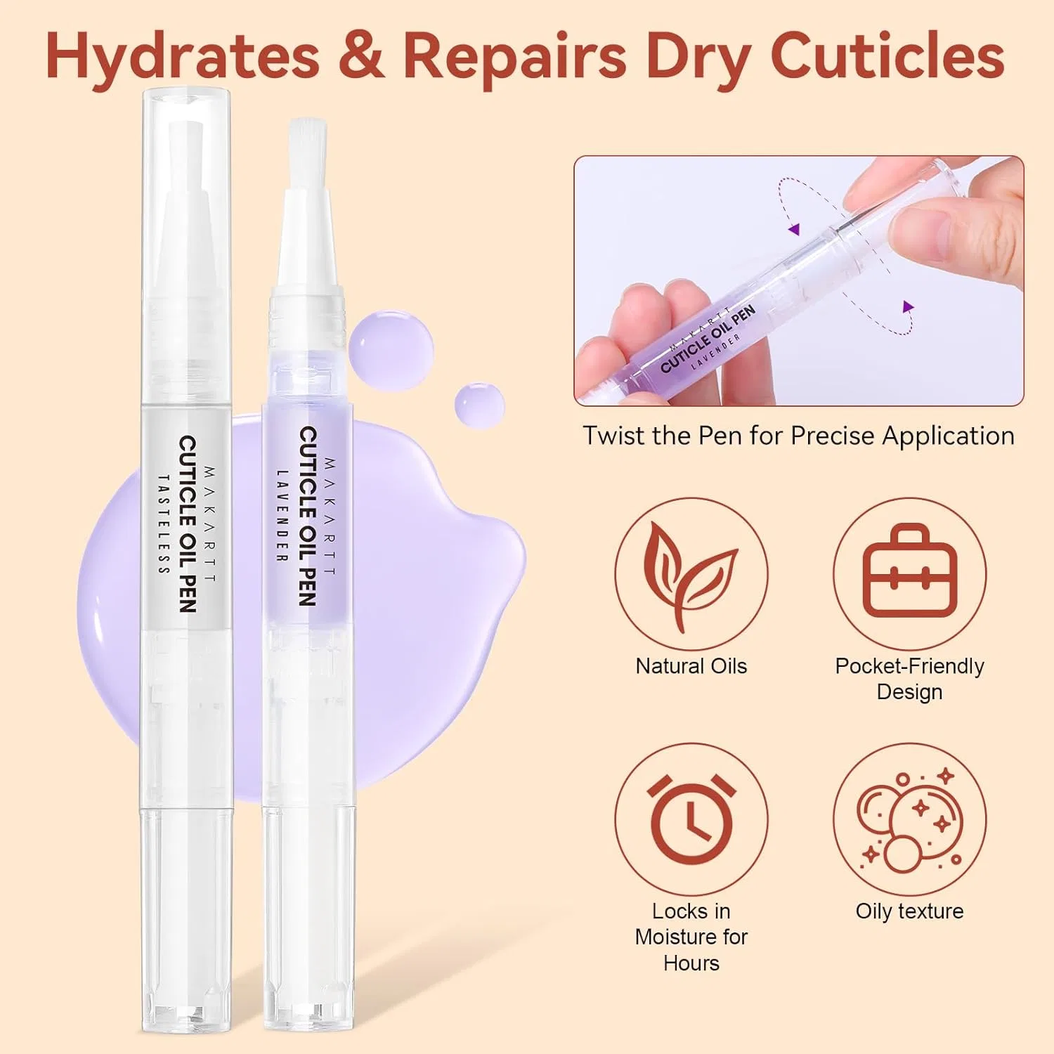 Набор для ухода за кутикулой Makartt Makartt, Cuticle Remover Set — фото 4